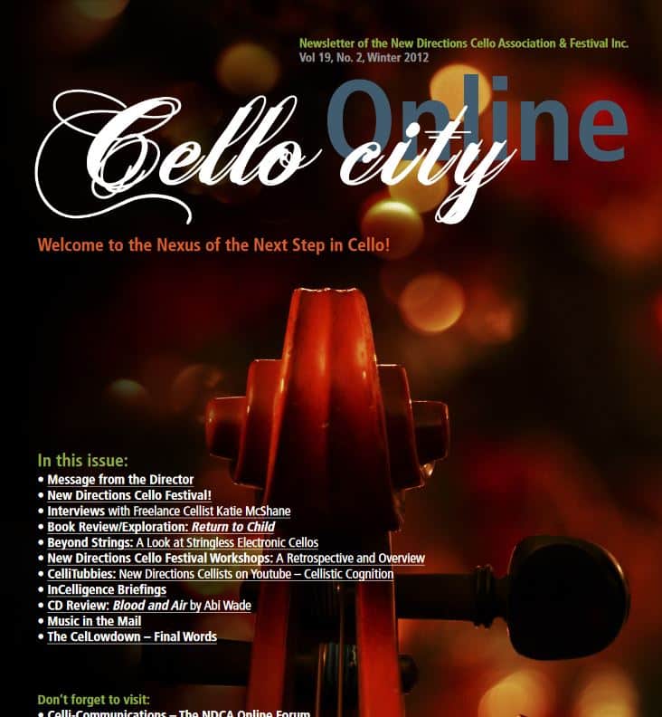 Cello City Online Winter 2012