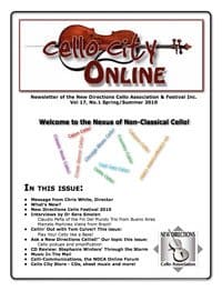 Cello City Online.  Spring/Summer 2010