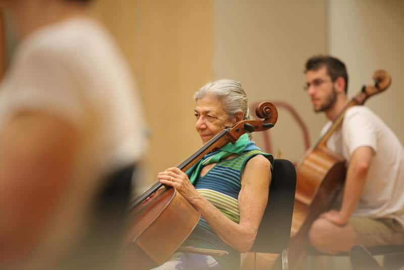 Barbara Bryce in workshp