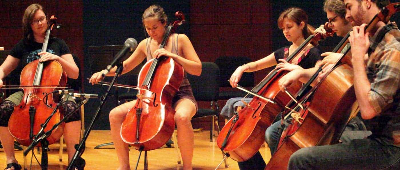 Ithaca-College-Fiddling-Cellists