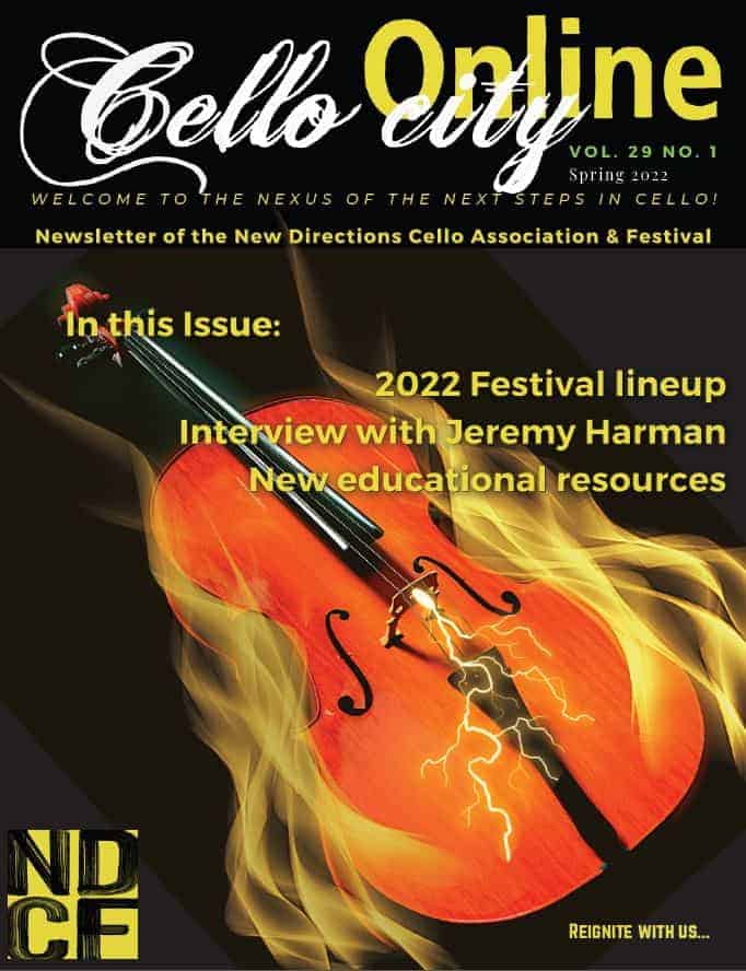Cello City Online Vol. 29 No. 1, Spring 2022